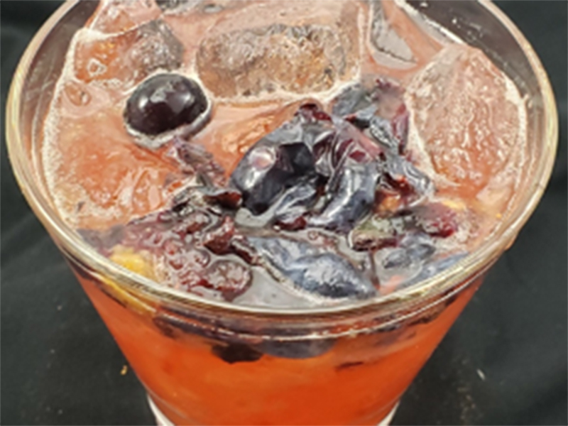 Blueberry Apple Cider Drink Mizkan