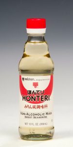 Honteri - Sweet Seasoning
Available in 12 and 24 oz. bottles.
HONTERI® Sweet Seasoning is a non alcoholic, non salted mirin that adds oriental accent and a touch of sweetness to your meal. Use it for teriyaki sauces, sukiyaki sauces or marinades.