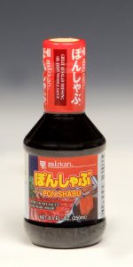 Citrus Soy Pon Shabu Sauce
Available in 8.4 oz. bottles.
This citrus and soy based sauce is used for the traditional Japanese meal “Shabu Shabu” which is a pot dish for thinly sliced beef and vegetables. Citrus Soy Pon Shabu Sauce is also great as a salad dressing or dipping sauce for other Asian pot dishes.